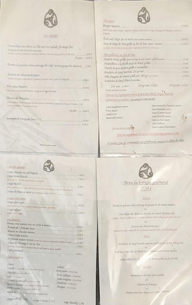 Au Coin Du Feu - Menu Image 2